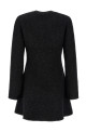 'Black Sequin Knit Mini' dress Black