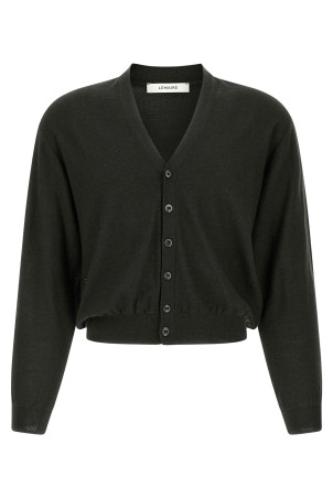 'Twisted' cardigan Black