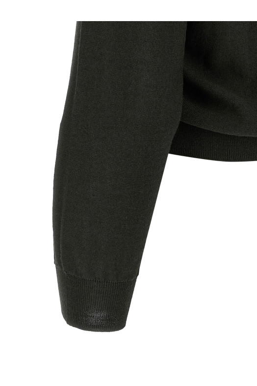 'Twisted' cardigan Black