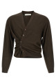 'Twisted' cardigan Brown