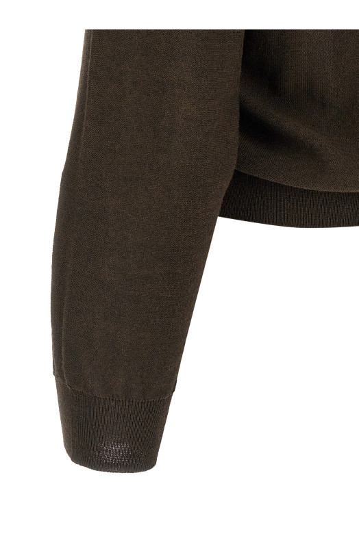 'Twisted' cardigan Brown