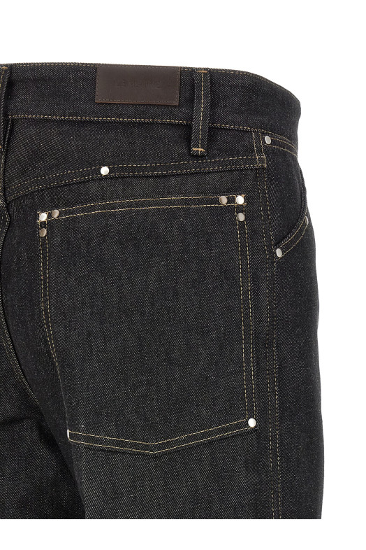 Rivet jeans Black