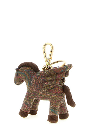 'Pegaso' keyring Brown