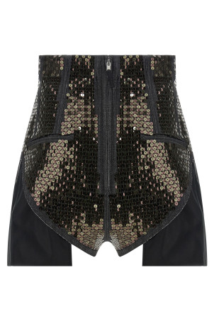 'Dirt Cuoffs' shorts Black