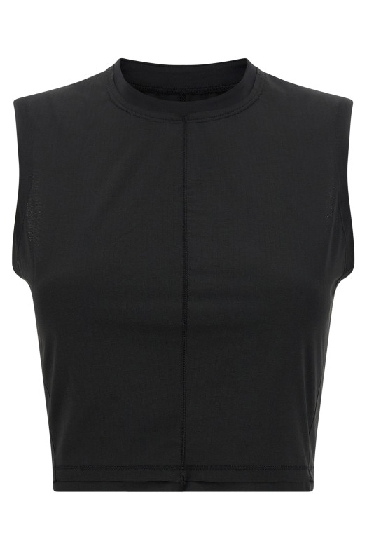 'W Run' top Black