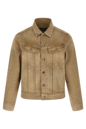 Denim jacket Beige
