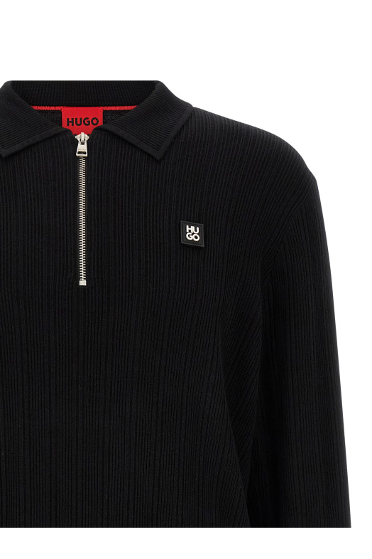'Sastoro' polo shirt Black