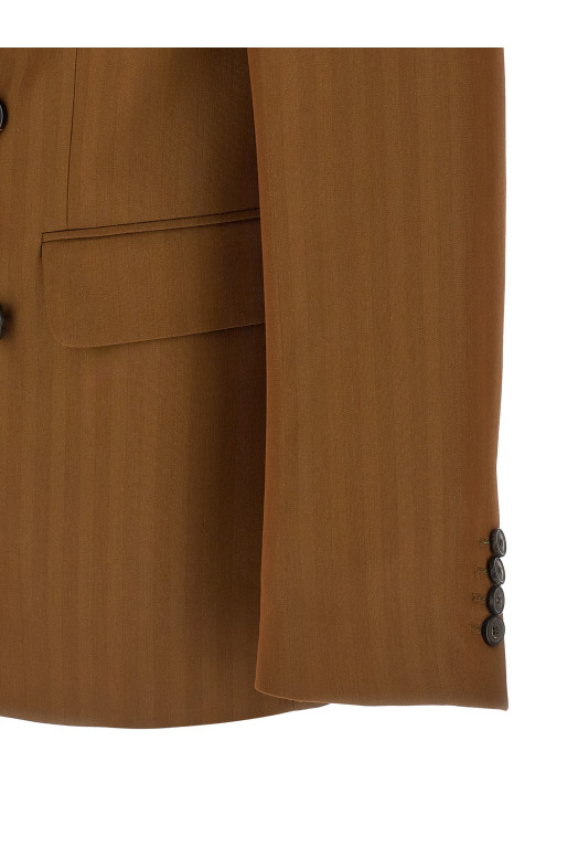 'Barry' blazer Brown