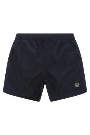 Compass logo swimsuit Blue