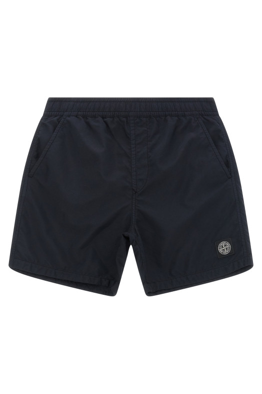 Compass logo swimsuit Blue