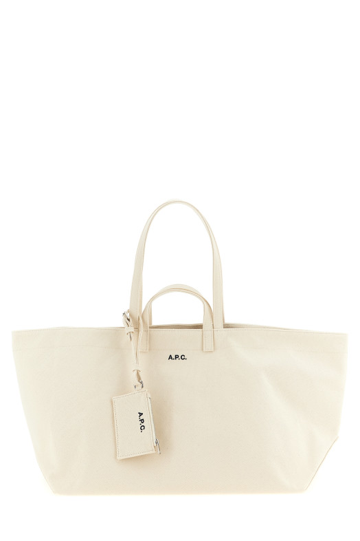 'Le Drummer Toile' large shopping bag Beige