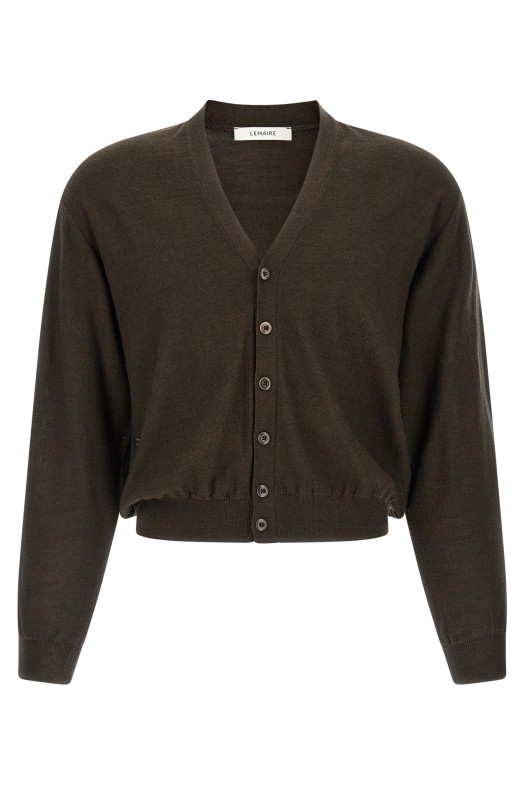 'Twisted' cardigan Brown