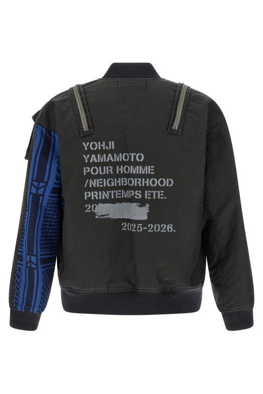 Yohji Yamamoto 'A-1 Deck' jacket × NH  Black