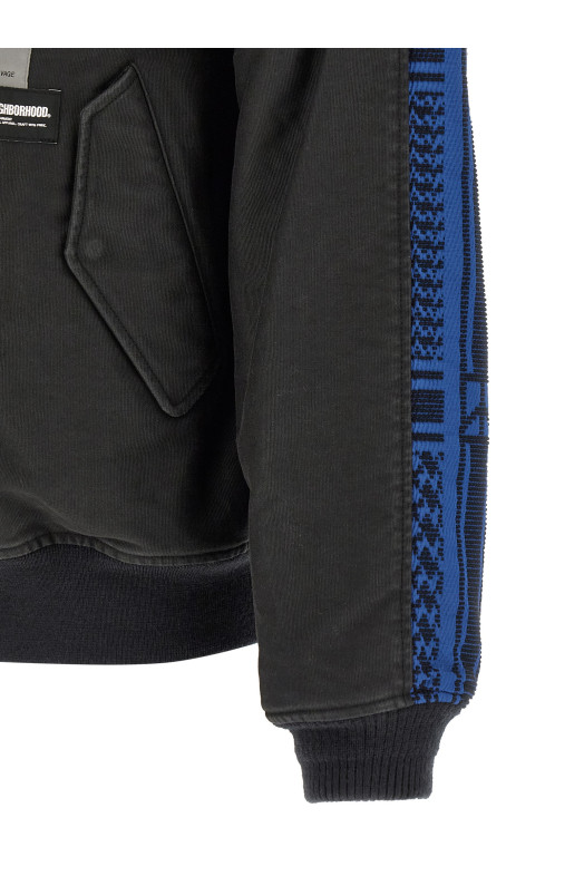 Yohji Yamamoto 'A-1 Deck' jacket × NH  Black