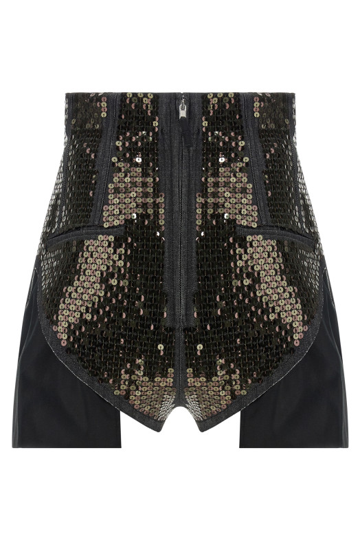 'Dirt Cuoffs' shorts Black