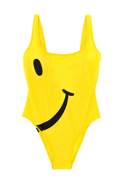 'Smiley®' one-piece swimsuit Yellow