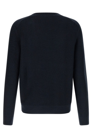 Diamond intarsia sweater Blue