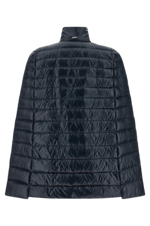 Cape down jacket Blue