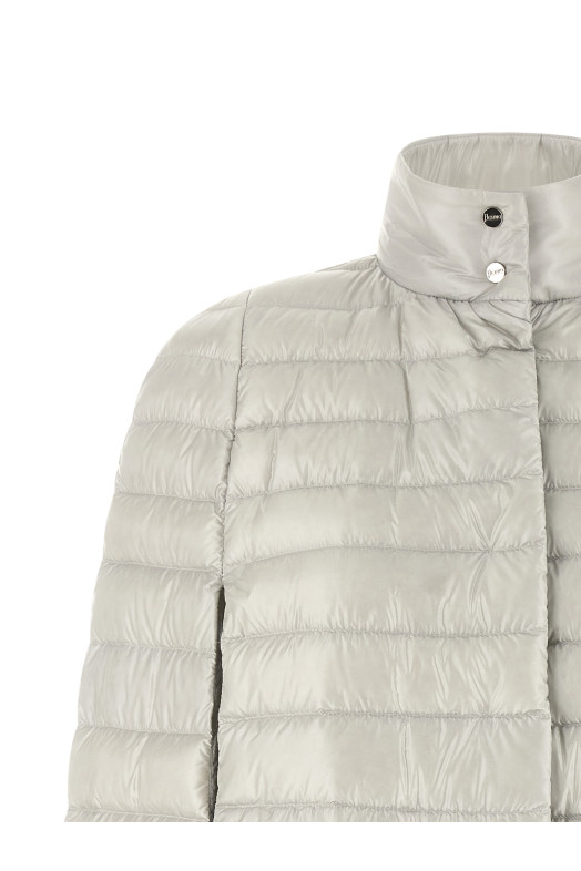 Cape down jacket Gray