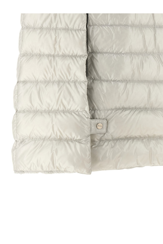 Cape down jacket Gray