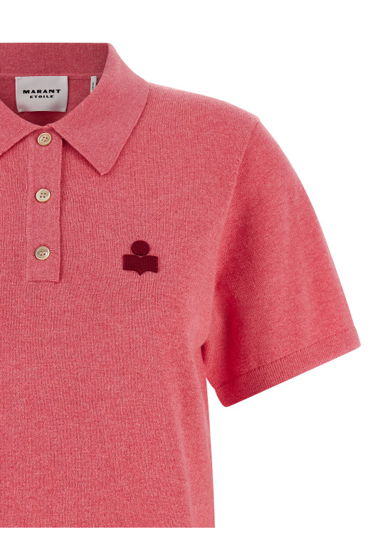 'Althea' polo shirt Pink