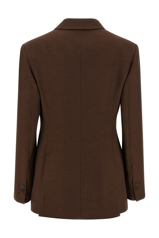 'Raisa' blazer Brown