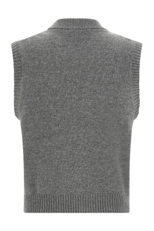 Wool vest Gray
