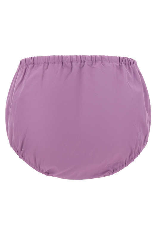 Poplin shorts Purple