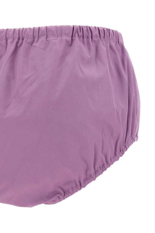 Poplin shorts Purple