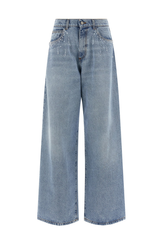 Crystal jeans BLUE