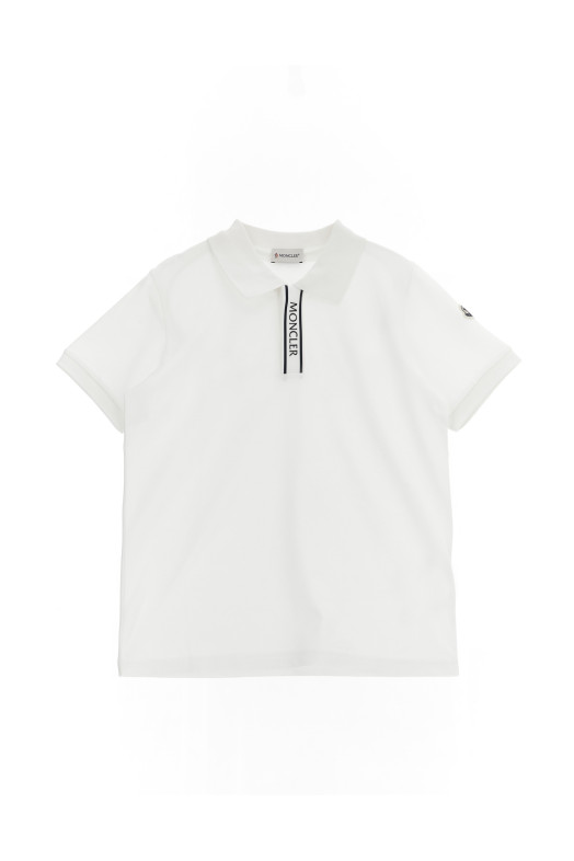Logo polo shirt White