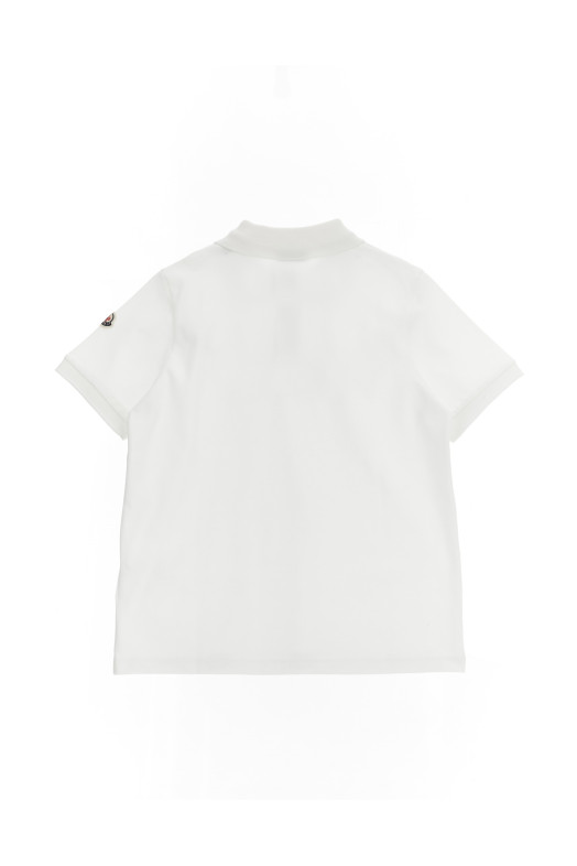 Logo polo shirt White