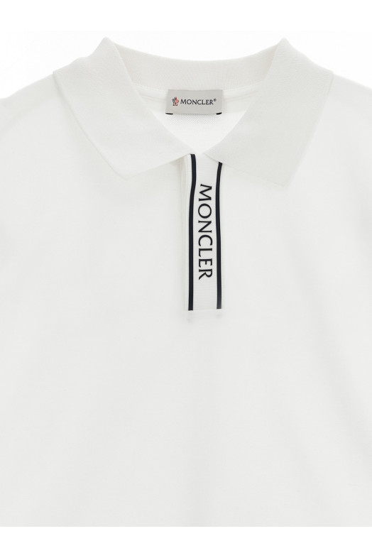 Logo polo shirt White