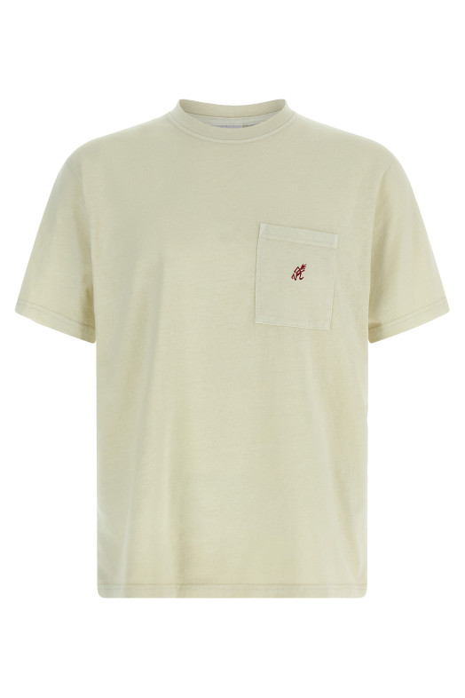 'One Point' T-shirt Beige