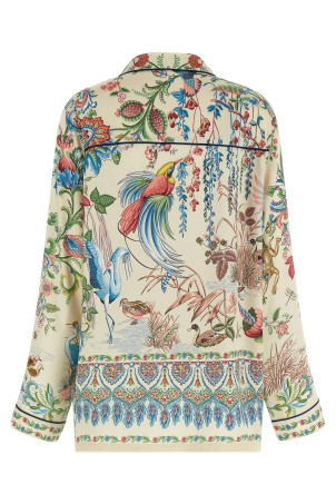'flora e fauna' print shirt Multicolor
