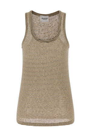 'Thea' tank top Beige