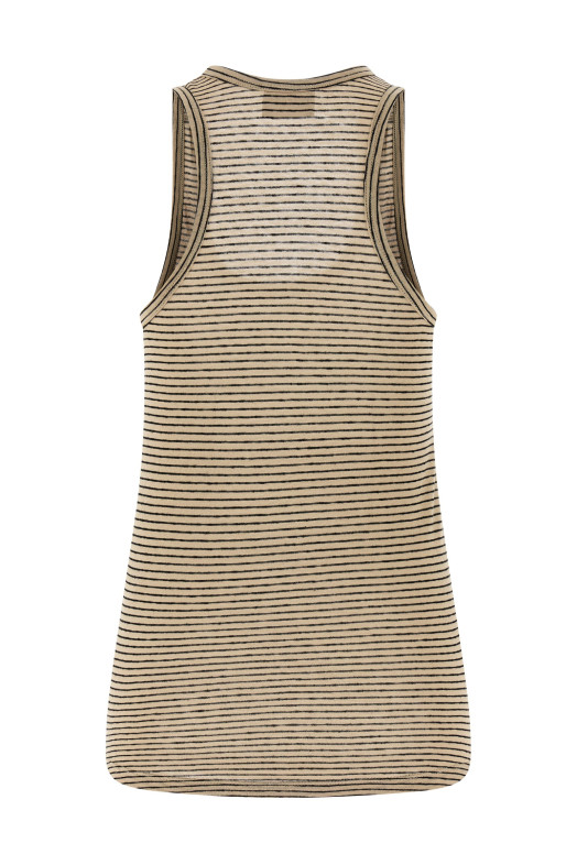'Thea' tank top Beige