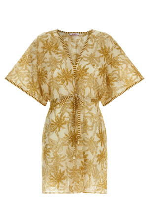 'Péninsule' dress Beige