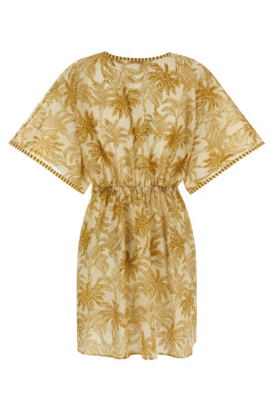 'Péninsule' dress Beige