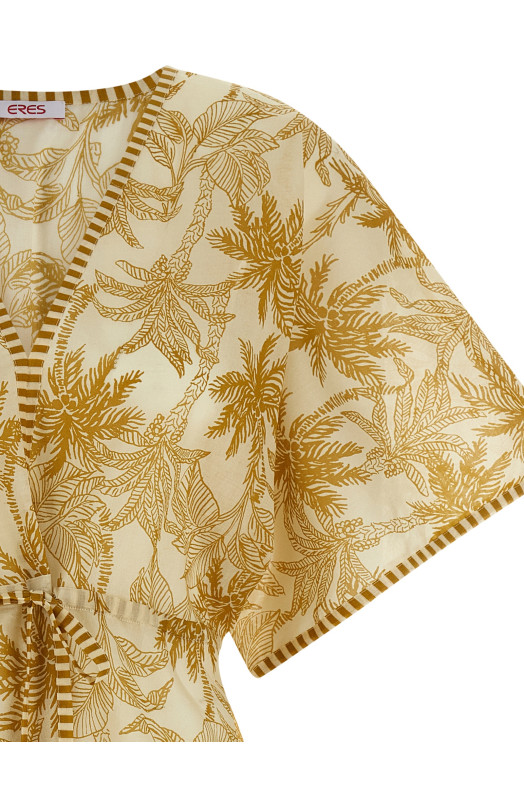 'Péninsule' dress Beige