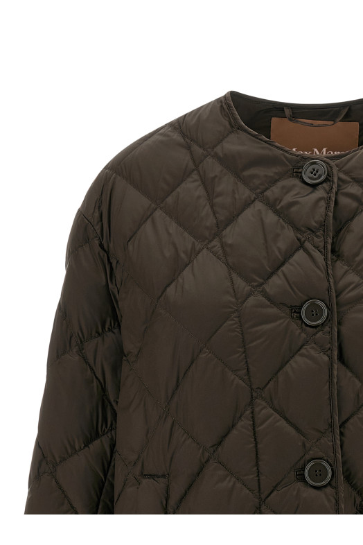 'MtcSoftD' down jacket Brown