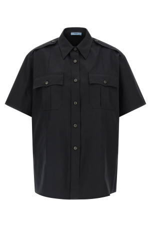 Chinoshirt Black