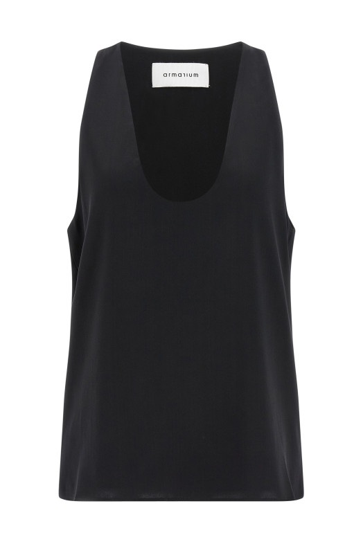 'Bianca' top Black