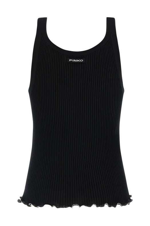 'Mulinello' top Black