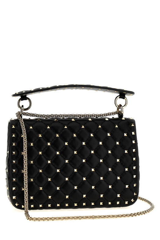 Valentino Garavani 'Rockstud Spike' shoulder bag Black