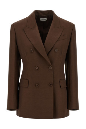 'Raisa' blazer Brown