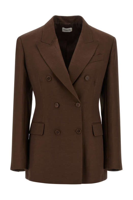 'Raisa' blazer Brown