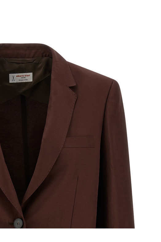 'America' blazer Brown