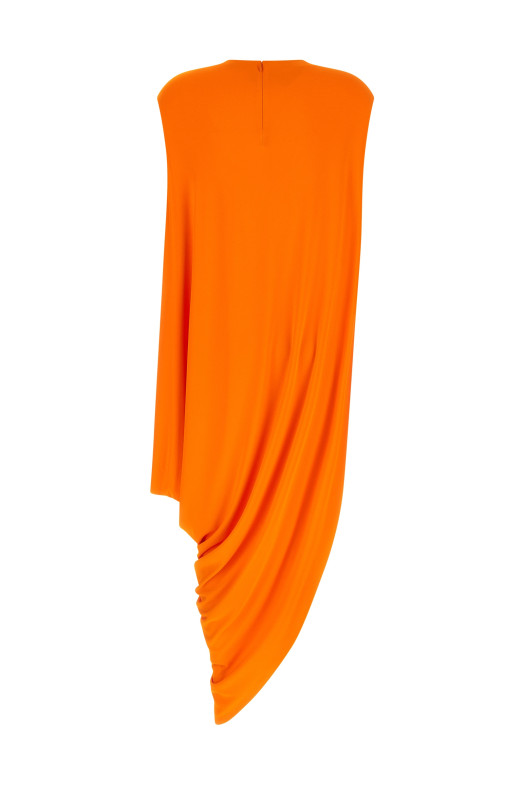'Impossible Asymmetric cap' top orange