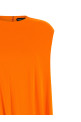 'Impossible Asymmetric cap' top orange